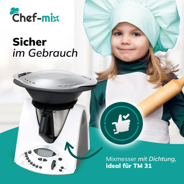 Messer passend für Thermomix TM31 Küchenmaschine